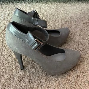 Grey heels